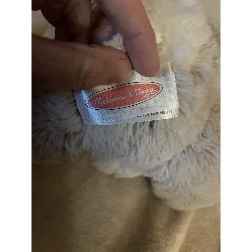 Melissa & Doug 7674‎ Burrow Bunny Rabbit Stuffed Animal New